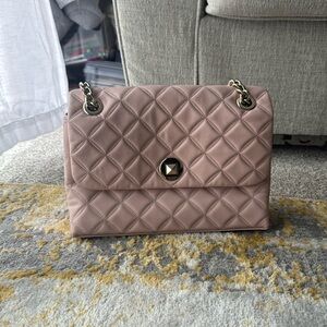Kate Spade Blush Quilted Shoulder Bag
